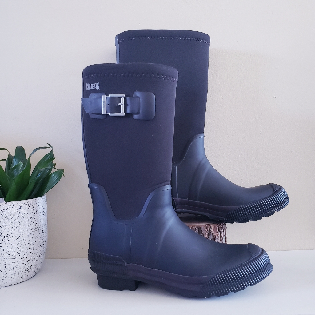 Cougar Women's Neoprene And Rubber Waterproof Tall Rain Boots - 8